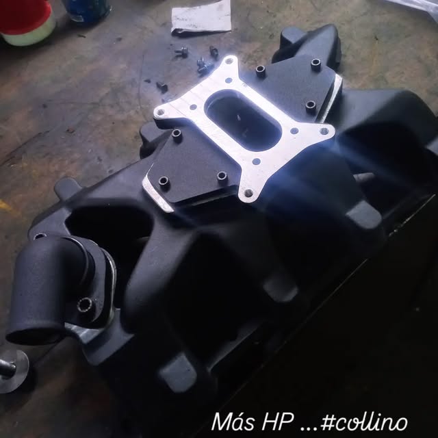 Componente de motor preparado para potenciación en el taller